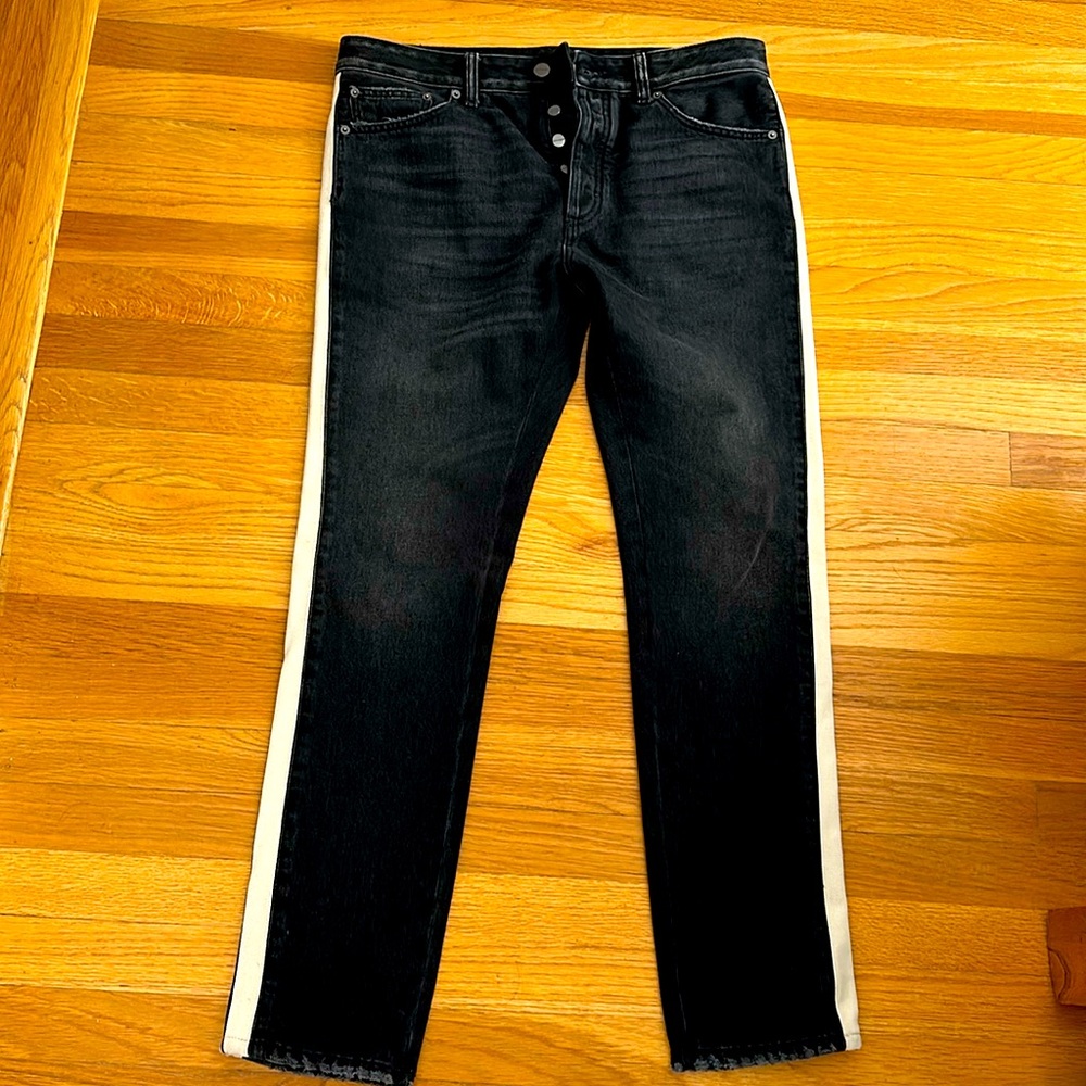 Palm Angel track style black jeans